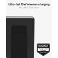 thumbnail image 2 of Powerstation Wireless Slim con Soporte Mophie 10,000mAh Power Bank – Compatible con MagSafe, Certificado Qi2 15W, Carga Rápida USB-C PD 30W, Batería Delgada para iPhone, Android, Viajes y Uso en Avión, 2 of 9