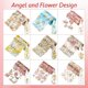 thumbnail image 3 of 30 Rolls Nail Art Stickers Angel Pattern Nail Stickers Angel and Flower Mixed Style Nail Stickers Transfer Decal Nail Art Decorations Tips Charms Acce, 3 of 4