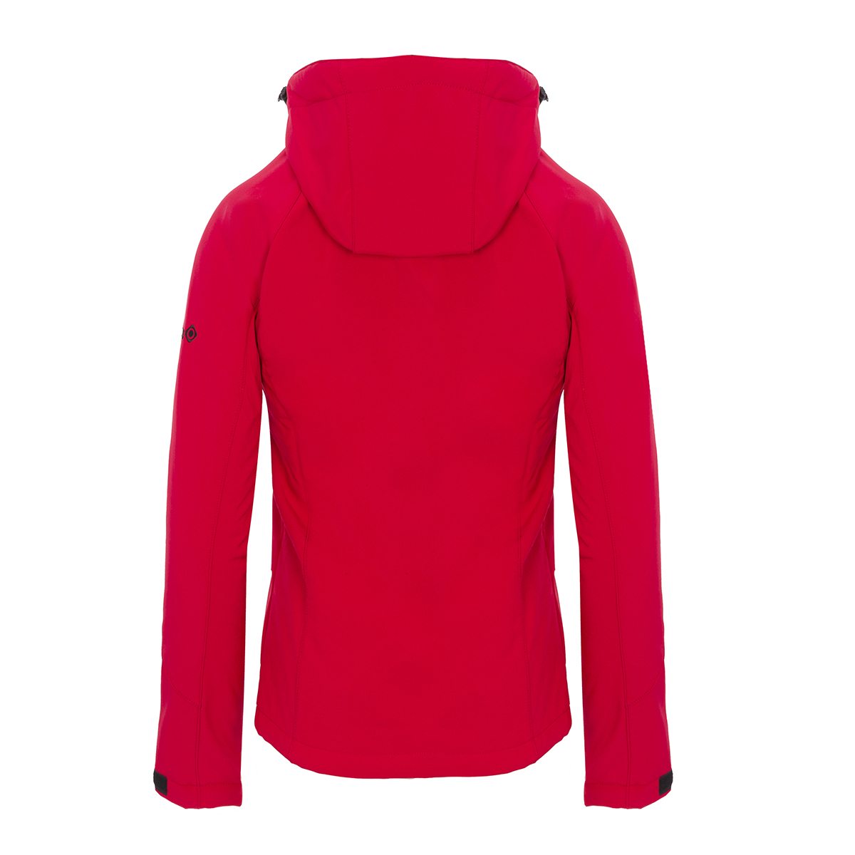 Izas Oshawa Women's Hooded Softshell Jacket (Large, Red/Red) - image 2 of 4