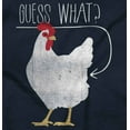 thumbnail image 2 of Guess What Chicken Butt Silly Joke Sweatshirt for Men or Women Brisco Brands X, 2 of 6