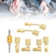 thumbnail image 5 of Kit Adaptador R410A, Connction Sellada Adaptador de Manguera de Refrigerante 22pcs 5/16 A 1/4 Pulgadas Con Removedor de Nús de la Válvula para Acondicionador de Aire Dividido, 5 of 7