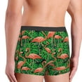 thumbnail image 3 of Uemuo Flamingo Pattern Men's Boxer Briefs,Trunk Anti-Chafing,Comfortable, Durable, and Stylish Underwear-X-Large, 3 of 9