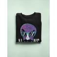 thumbnail image 3 of Aliens Exist Quote Sweatshirt Men -GoatDeals Designs, Male Medium, 3 of 4