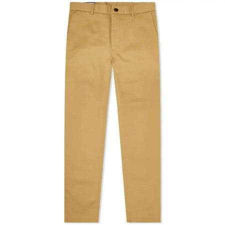Gucci Men's Beige Logo-stitched Trousers, Brand Size 46
