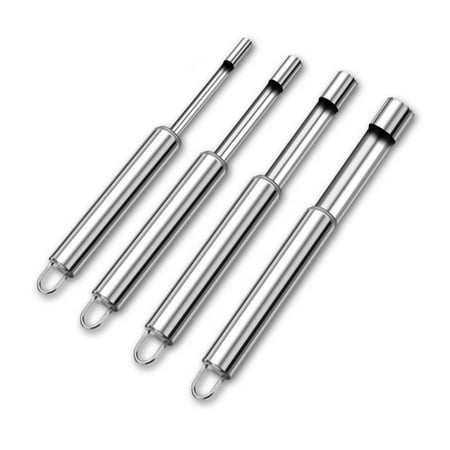 

HOTYA 4 Pcs Fruit Corer Pitter Pear Seed Remover Cutter Tool Fruit Pit Remover
