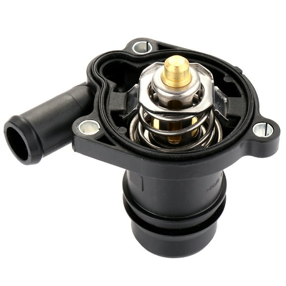 CCIYU 55565336 Engine Coolant Thermostat Housing Cover Water Outlet Thermostat Housing Kit Replacement fit for Buick Encore 2013-2017, for Chevrolet Cruze 2011-2016