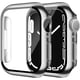 thumbnail image 1 of Smiling Paquete de 2 Estuches con Protector de Pantalla de Vidrio Templado Incorporado Compatible con Apple Watch Series 9 (2023)/Series 8/Series 7 de 45 mm, Estuche rígido para PC con Protector de Pa, 1 of 4