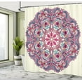 thumbnail image 5 of Ambesonne Mandala Shower Curtain, Detailed Boho Floral Herb, 69"Wx70"L, Multicolor, 5 of 5