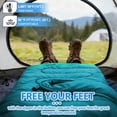 thumbnail image 6 of Camping Sleeping Bag - 3 Season Warm & Cool Weather - Summer Spring Fall Lightweight Waterproof for Adults Kids - Camping Gear Equipment, Traveling, and Outdoors, 6 of 7
