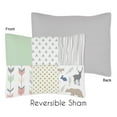 thumbnail image 6 of Sweet Jojo Designs Woodsy Coral, Mint and Grey Twin Bedding Collection, 6 of 7