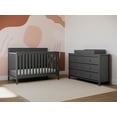 thumbnail image 3 of Storkcraft Alpine 6 Drawer Nursery Double Dresser, Gray, 3 of 9