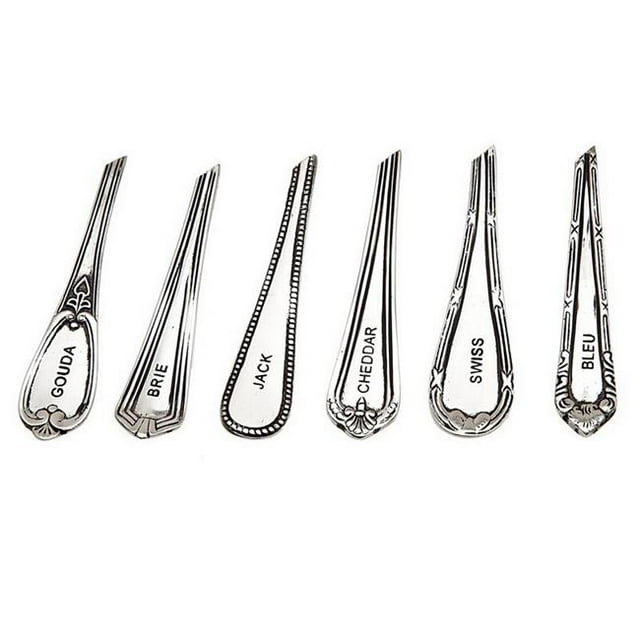 Godinger 70961 Étiquettes de Fromage - Lot de 6