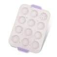 thumbnail image 1 of Silicone Cake Mold 12-cavity Kitchen  Baking Pan Non-stick Chocolate Pancake Bakeware Tool, 1 of 10