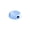Blue, variant on Pink Cute Oval Plastic Pet Bowl Anti Knockover Non Slip Cat Dog Food Water Dish Easy Clean 6.9X5.1 Inch