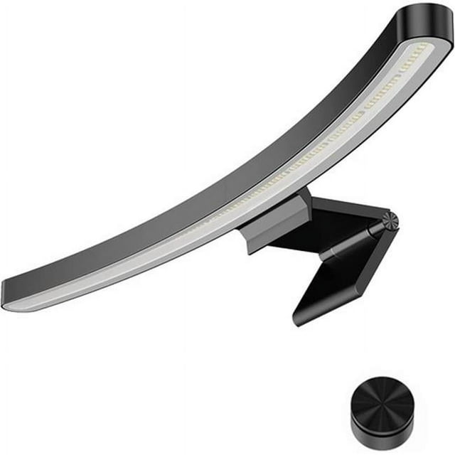 Melifo X003092KF7-1 Pro Barre Lumineuse pour Moniteur Incurvé avec Corps de Lampe en Alliage Présentant une Courbure Grand R1000, Conçue pour les Moniteurs Incurvés. Équipée de 100 Perles de Lampe LED Ra97 pour une Restauration des Couleurs Véritables et de 40 Perles LED RVB avec Reconnaissance des Ondes Sonores pour une immersion de Jeu. Comprend une Télécommande Sans Fil de 45 mm pour une Luminosité et une Température de Couleur Réglables en Continu, Allant de 6000K à 2900K