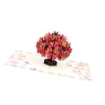 thumbnail image 1 of KLKCMS Butterfly Tree 3D Greeting Card 15x20cm for Valentine's Day Day Gift, 1 of 9
