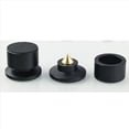 thumbnail image 5 of 12X Picos de Choque Almohadilla de Amortiguación de Resorte Pies de Soporte HIFI Almohadilla de Pie con Punta para Altavoz Altavoces de Escenario KTV Aislamiento de Aluminio Negro, 5 of 5