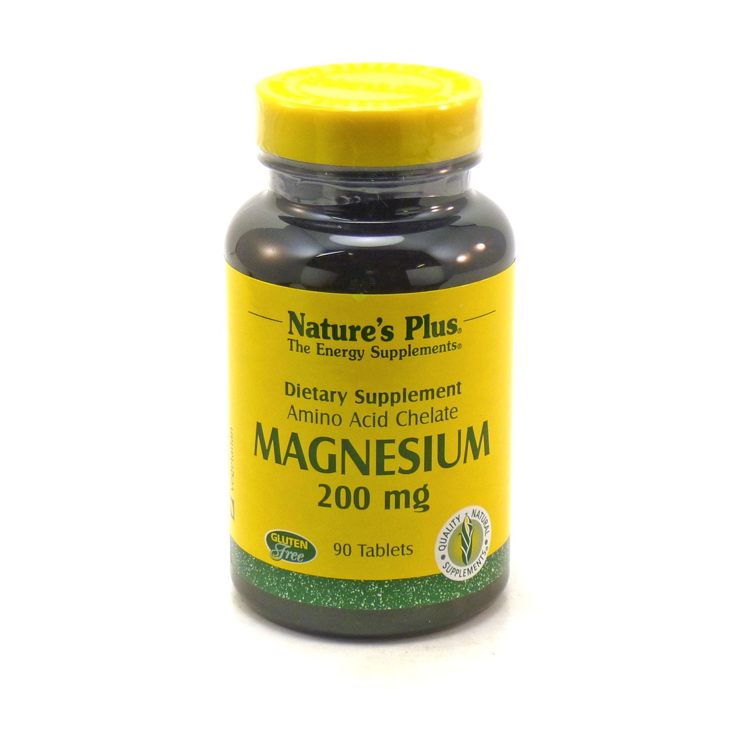 Magnesium 200 mg By Nature's Plus 90 Tablets