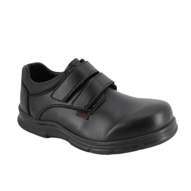 Mocasin Niño Mini Vic Escolar Comodo Ajustable negro 16