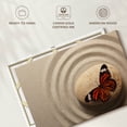 thumbnail image 6 of Elephant Stock Zen Orange Butterfly Wall Art - Horizontal Canvas Wall Art - Dining Room Wall Decor - Photography Animal Canvas - Beige And Orange Decor - 12" x 8", 6 of 8