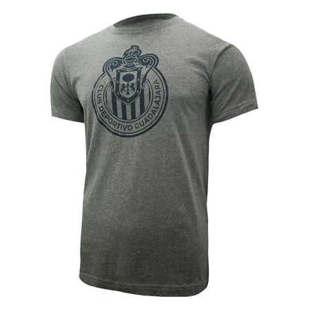 Icon Sports Men Chivas De Guadalajara Officially Licensed Soccer T-Shirt Cotton Tee -03 Small