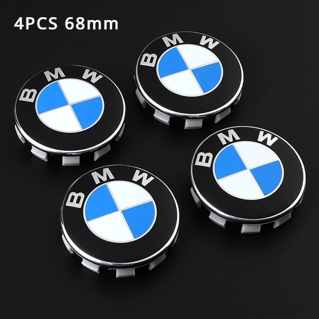 45/74/82mm/56mm/68mm Auto Car Styling Emblem Badge Front Rear Trunk Logo steering wheel wheel hub cap Sticker For M accessor 4Pcs 68MM