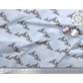thumbnail image 3 of Soimoi Blue Cotton Duck Fabric Mountain Nature Print Fabric by Yard 42 Inch Wide, 3 of 3