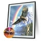 thumbnail image 2 of 5D bricolaje diamante pintura Arco Iris águila completo cuadrado taladro arte manualidades diamantes de imitación FLhrweasw Nuevo, 2 of 9