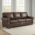 thumbnail image 3 of Ashley Furniture Colleton Dark Brown Sofa, 3 of 10
