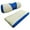 Beige+Blue, variant on 10L0L Golf Cart Seat Covers Set Fit Club Car DS Precedent Yamaha, Breathable Polyester 2-Person Seat Cover Blue - L