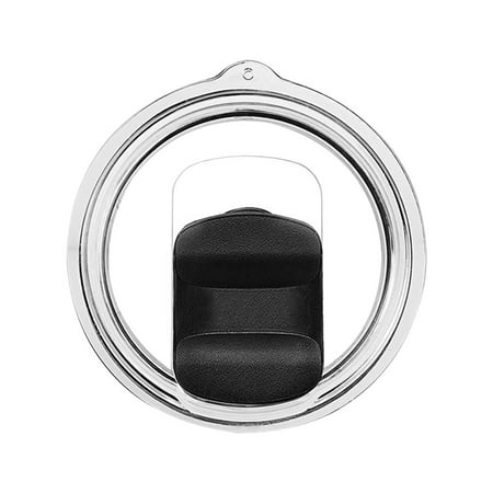 

FleinngHoz Slider Cover Spill Proof Cup Cap Clear Coffee Mug Sealing Lid Heat Insulation Trail Straw Cover