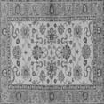thumbnail image 1 of Ahgly Company Indoor Square Abstract Gray Modern Area Rugs, 4' Square, 1 of 4