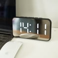 thumbnail image 3 of Reloj despertador LED Advancent 12H/24H Termómetro digital ajustable verde, 3 of 6