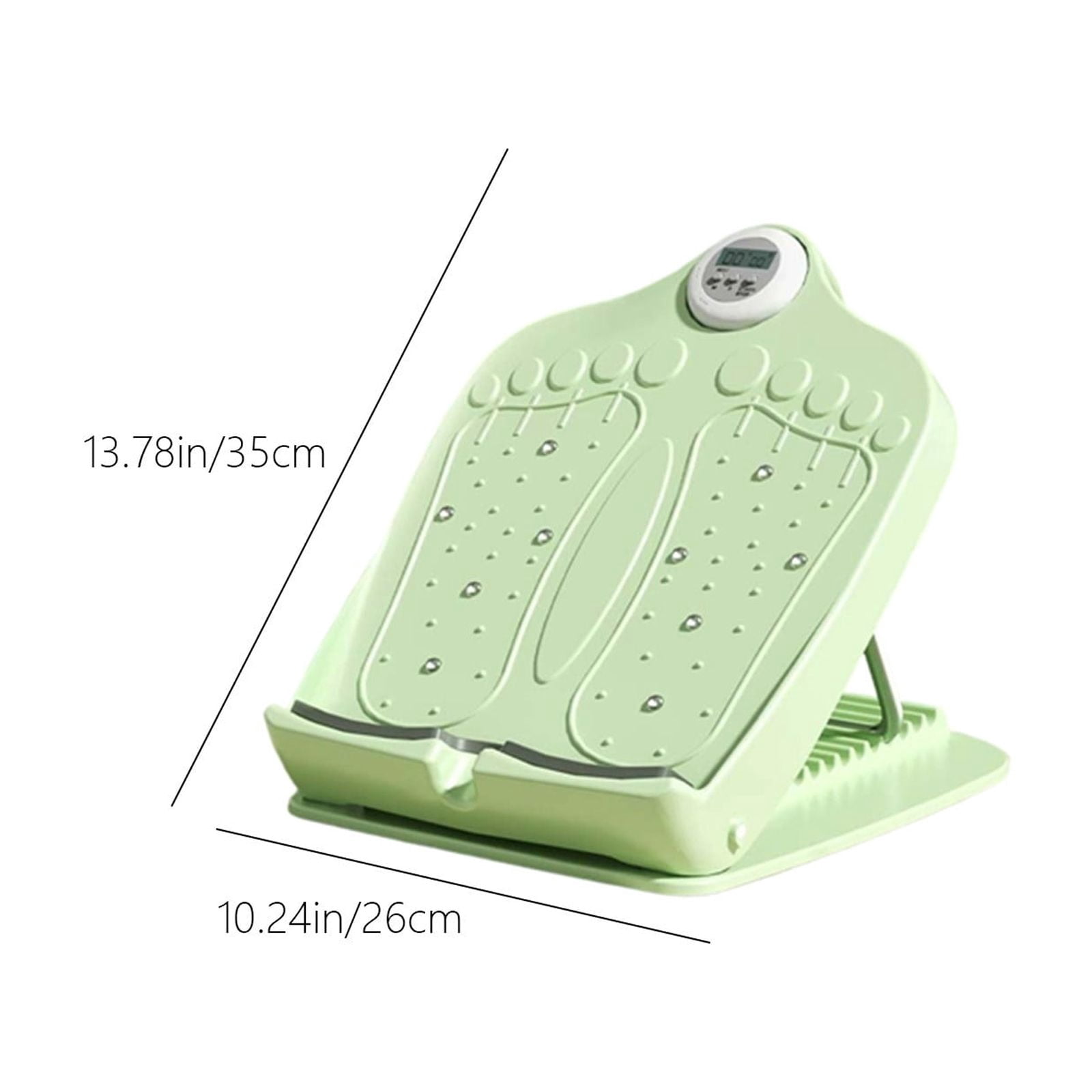 Hxlamzoo Adjustable Incline Stretching Board for Feet & Calf – Acupressure Foot Massager with Timer, Multi-Angle Slope Design (Blue/Purple/Green/Pink)