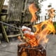 thumbnail image 2 of Palitos para asar malvaviscos Mluchee, brochetas para fogatas, 5 piezas, 32 pulgadas, telescópicos, para salchichas, barbacoa, perritos calientes, bolsa de transporte portátil para acampar,, 2 of 7