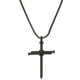 thumbnail image 1 of EeaseMX colgante de cuello en forma de cruz para hombre, gargantilla de hip hop moderna, elegante joyería para el cuello., 1 of 8