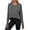 Gray, variant on Jalioing Women's Athletic Shirts Long Sleeve Crew Neck Crop Tops Loose Fashion Gym Workout T Shirt with Thumb Hole