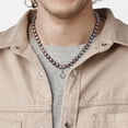 thumbnail image 5 of Everly Men's Diamond Sterling Silver Necklace, 5 of 8