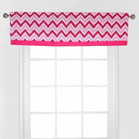 Harriet Bee Lauro Zig Zag Curtain Valance