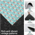 thumbnail image 3 of Light Blue Christmas Santa Pattern Kitchen Rugs Sets Of 3,Kitchen Runner Rugs Non Skid Washable,Decorative Kitchen Floor Mats for Kitchen,Sink,Laundry,17"x30"+ 17"x47" + 17"x59", 3 of 6