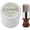 Salve & Brush, variant on Luxgrove Leather & Furniture Repair Salve- Polisher, Leather Cleaner And Conditioner for Furniture,Luxgrove Wood Repair,Luxgrove For Wood,Luxgrove Wood And Leather,Lux Grove Wood Repair,3.53 Oz/100g