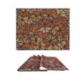 thumbnail image 1 of Manteles Individuales para Mesa, 4 pz Tapete Rectangular de Tela Fina Premium, Resistente e Impermeable, Medida 35 cm x 45 cm, 1 of 5