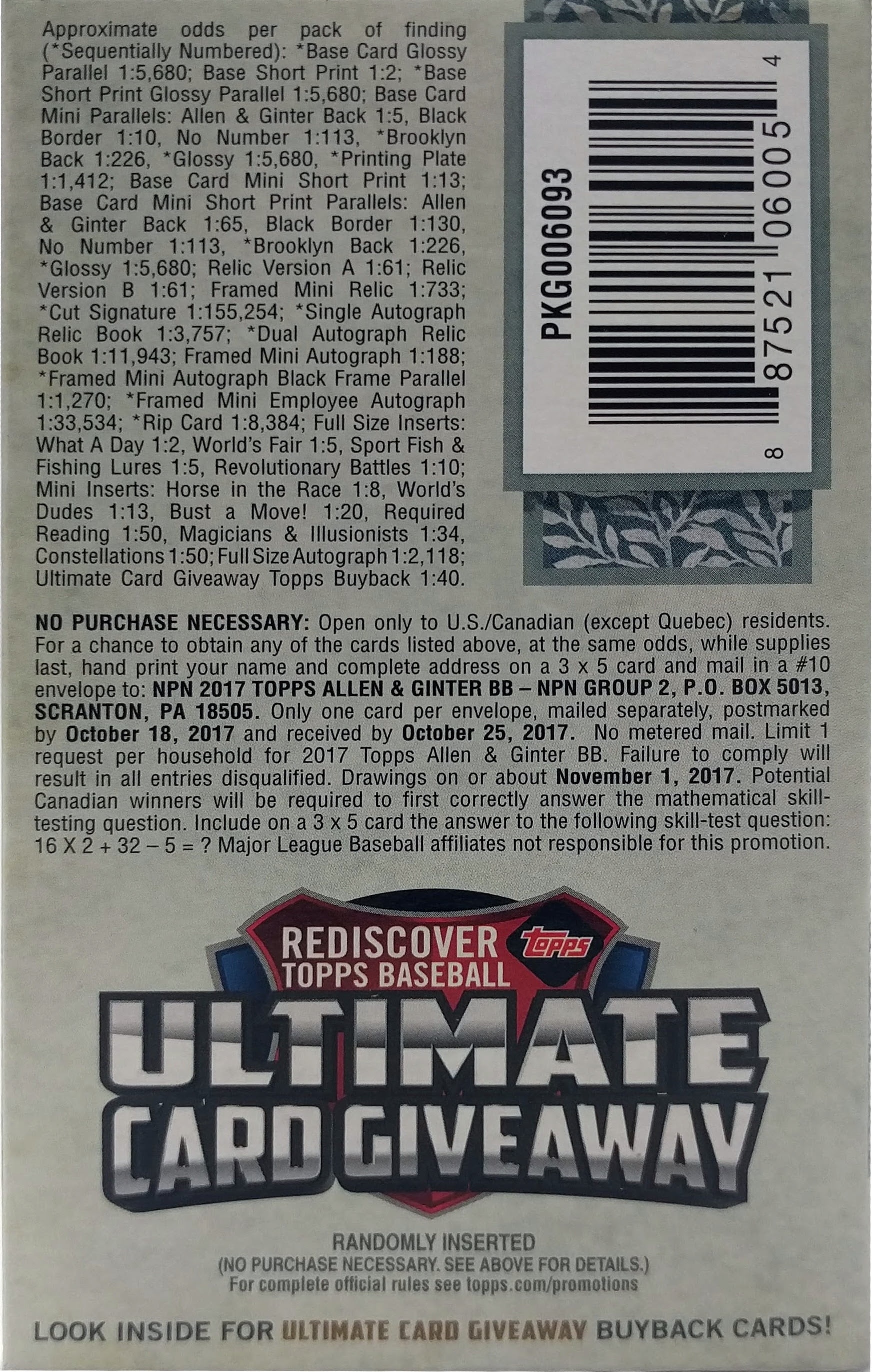 17 TOP AG BB BNDL - FRENCH