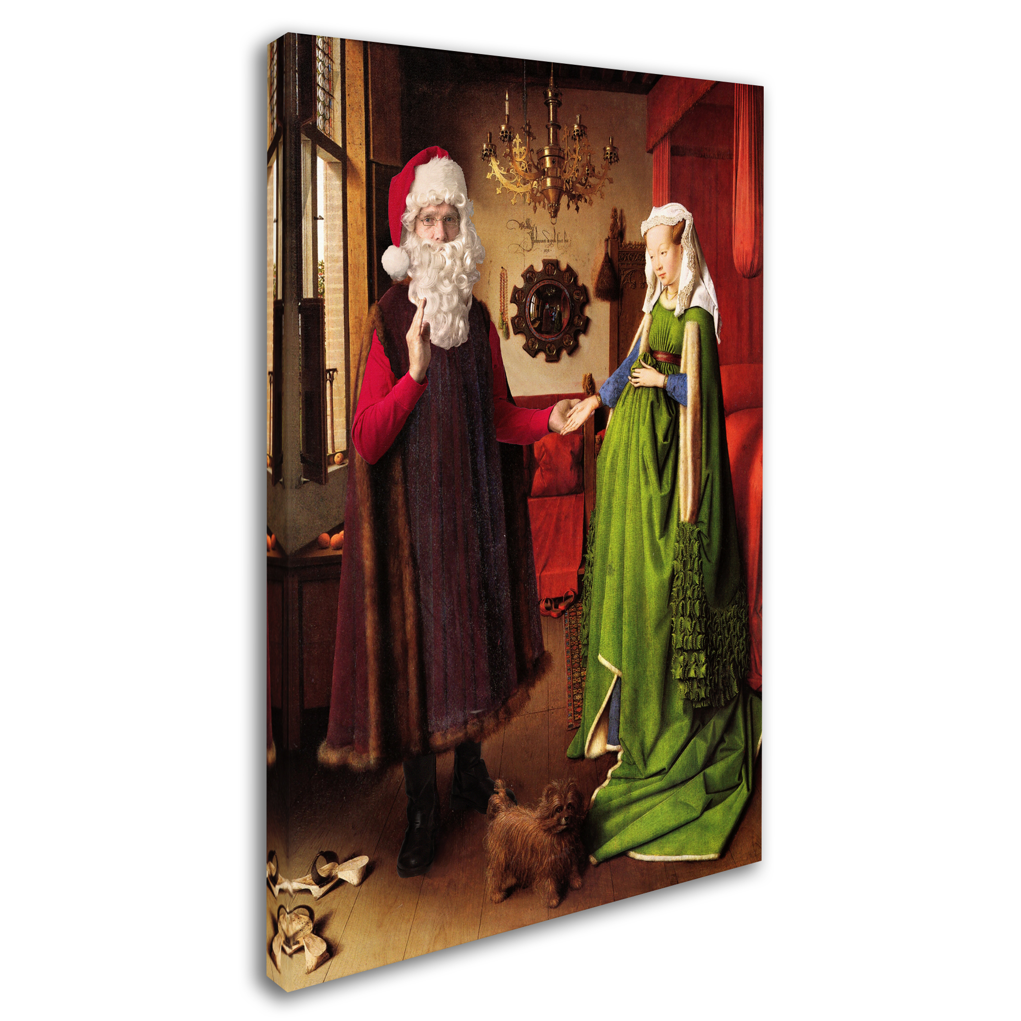 Trademark Fine Art 'Van Eyck-Arnolfini' Canvas Art by Ed Wheeler