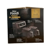 Ninja Foodi 6-in-1 Smart 10-QT 2-Basket Air Fryer with Thermometer, DZ550