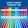 thumbnail image 5 of Rotuladores de borrado en seco EXPO, tinta negra con bajo olor, punta cincelada, 40 unidades, 5 of 5