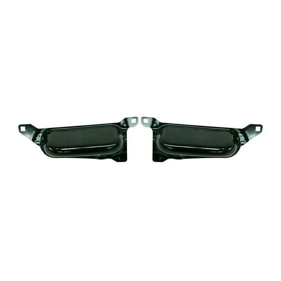 DAMAIJOY 2pcs Bumper Retainer Bracket Set Front Left Driver and Right Passenger Lower Side Steel for Dodge for Ram 1500/2500/3500 2006-2008 55077959AA CH1066139