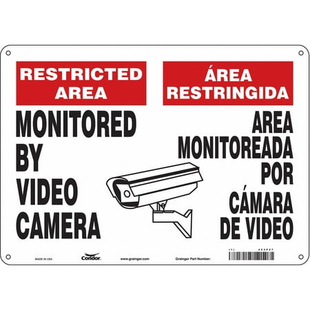 

Condor Safety Sign 10 in x 14 in Aluminum 453P27 453P27 ZO-G5101028