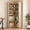 Light Wood, variant on 72" Tall Corner Bookshelf, 5-Tier Farmhouse L-Shaped Bookcase with 300 lbs Capacity, Heavy Duty Corner Display Shelf for Living Room, Bedroom and Office, Black