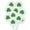 C, variant on Moocorvic St Patrick's Day Decoration,Latex And Foil Balloons Kit Round Balloons